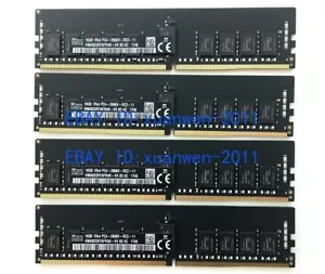 2017 iMac Pro A1862 64GB (4x16GB) Memory Kit ECC DDR4 2666MHz RAM Apple Original - Picture 1 of 4