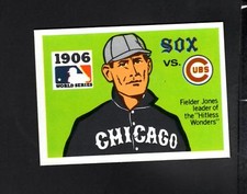 7879* 1971 Fleer 1906 World Series # 4 Sox vs Cubs NM-MT