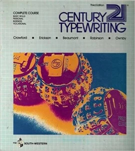 Century Twenty-One Typewriting: Complete Course by Lessenberry - Bild 1 von 1