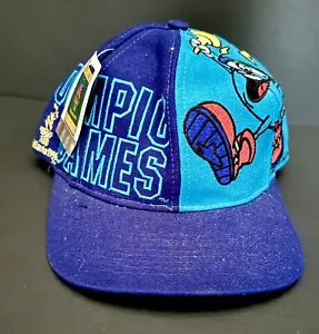 Olympics games hat blue 100th anniversary Atlanta with Izzy - Picture 1 of 9