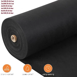 Weed Barrier Landscape Fabric Non-Woven 350N Tensile Strength & 440N Capacity US - Picture 1 of 17