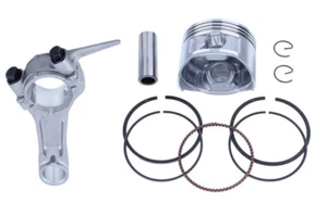 PISTON KIT + CONNECTING ROD for GX160 GX200 5.5HP ENGINE PK14+ - Picture 1 of 2