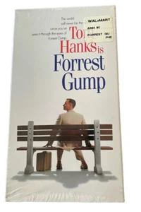 Forrest Gump (VHS, 1995) White Paramount Watermark - NEW SEALED - Foto 1 di 1