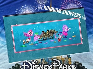 2024 Disney Parks Madly Mischievous Lewis Whitman Stitch Chip & Dale 18x10 Print - Bild 1 von 1