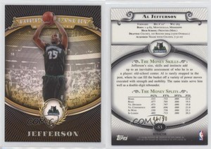 2008-09 Topps Treasury Gold Refractor /50 Al Jefferson #53