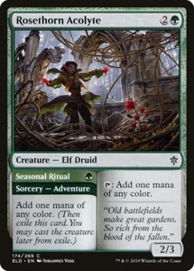 x4 Rosethorn Acolyte // Seasonal Ritual ELD MTG Eldraine 174/269 COMMON M/NM 4x - Picture 1 of 1