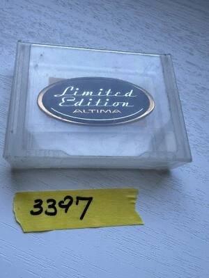 Etiqueta emblema insignia logotipo calcomanía compatible con Nissan Altima GXE 1996 1997 edición limitada NUEVO Foto 1 de 4