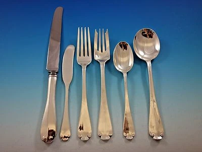 Flemish by Tiffany and Co Sterling Silver Flatware Set for 8 Service 50 Pieces - Image 1 of 4