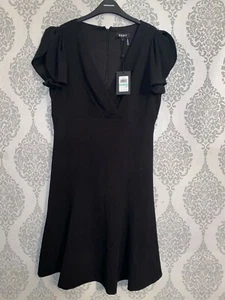 dkny black dress uk 12/14 - Picture 1 of 7