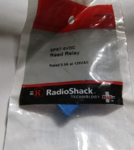 RadioShack SPST 5VDC Reed Relay 275-0232 New And Sealed - Picture 1 of 2