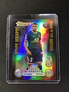 Topps Champions League Extra 2021/2022 MOTM 30 Kylian Mbappe - Picture 1 of 4
