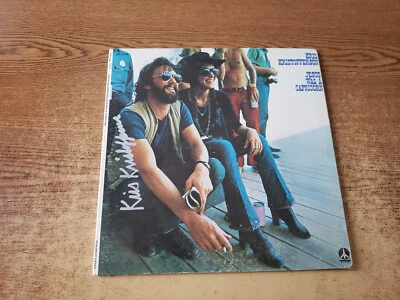 Кепка с автографом 1970-е как новая в отличном состоянии Kris Kristofferson Jesus Was A Cap. ТОЛЬКО ОБЛОЖКА LP33 - Изображение 1 из 4