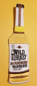 Wild Turkey Whiskey Embroidered Patch worldwide approx 1 X 4.25" - Picture 1 of 2