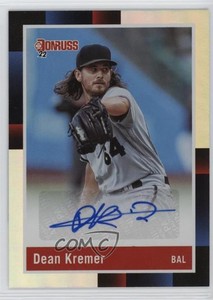2022 Panini Donruss Retro 1988 Signatures Holo Dean Kremer #R88S-DK Auto