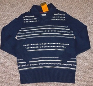 Maglione uomo Ben Sherman taglia M collo sciallato lana di agnello pescatore pullover NUOVO! - Foto 1 di 8