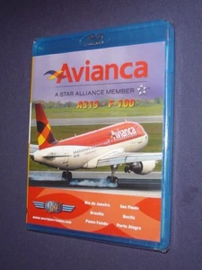 JUST PLANES COCKPIT VIDEO :       AVIANCA  Blu-Ray  A319       new & sealed - Picture 1 of 2