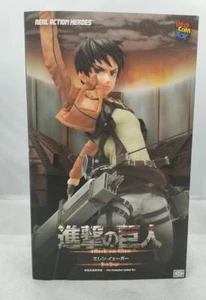 Used Medicom Toy Eren Yeager 1/6 Figure Attack on Titan Real Action Heroes Japan - Picture 1 of 8