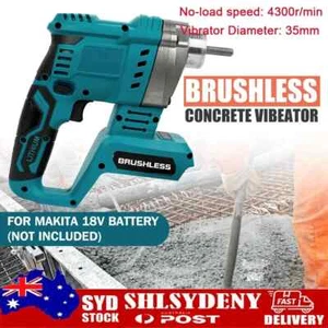 Electric Brushless Concrete Vibrator For Makita No Battery Hand Held Vibrating - Picture 1 of 12