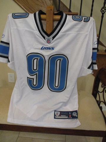 NWT  Reebok On Field Detroit Lions Ndamukong Suh NFL Football Jersey Sz .S NEW * Cover