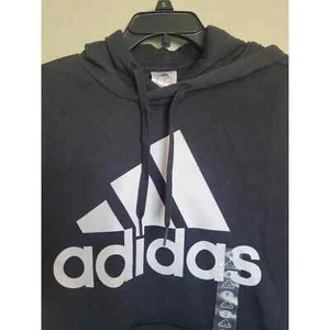 Boys Adidas Hoodie Sweatshirt Hoodie Black Size S - Picture 1 of 6