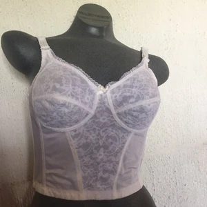 Warner’s long line lace non-wire Bra size 36 C White VINTAGE New with tags - Picture 1 of 5