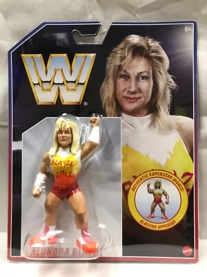 WWE MOC Mattel Retro ALUNDRA BLAZE AKA MADUSA Wave 6 Nueva Figura WWF Foto 1 de 2