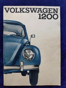 VW 1200 Käfer  + Cabrio Betriebsanleitung 8.1964 - Bild 1 von 3