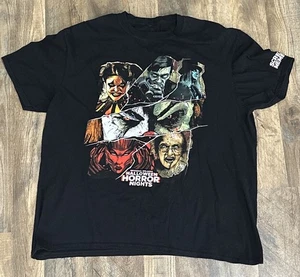 Halloween Horror Nights Scream Member T-Shirt Mens Size XL Black - Picture 1 of 3