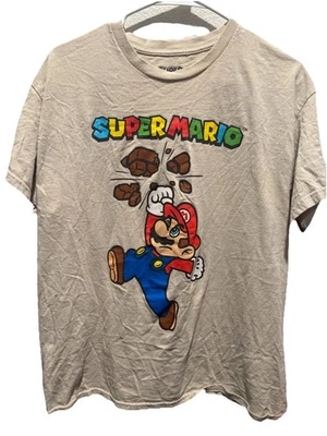 VINTAGE  SUPER MARIO T SHIRT  Size L Foto 1 de 4