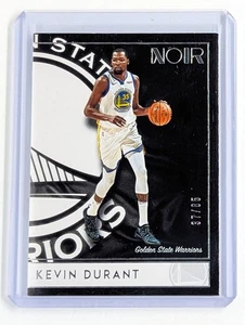 2018-19 Panini Noir Association Edition #16 Kevin Durant/85 Warriors - Imagen 1 de 2