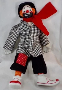 Heritage Mint Clown Doll Music Box Porcelain Raindrops Keep Falling On My Head - Picture 1 of 10