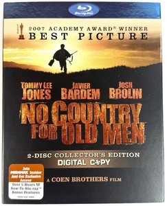 No Country for Old Men Blu-ray 2009 Coen Bros Thriller 2-Disc Collectors Edition - Bild 1 von 5