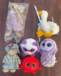 PLÜSCHTIER SET JUNGEN BÄR ALLISON ROSE TY BEANIE GEORGETTE TINY TIM LUBBY CUBBIES - Bild 1 von 6
