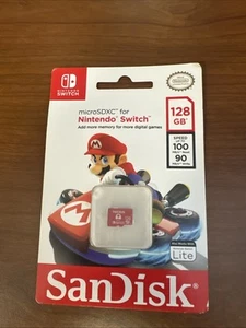 SanDisk 128 GB Micro SD XC Memory Card for Nintendo Switch Or Switch Lite - Photo 1 sur 2