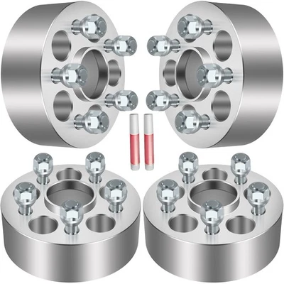 4 Pcs 2" Hub Centric Wheel Spacers For 1998-2018 Subaru Impreza Forester 5x100 Foto 1 de 4