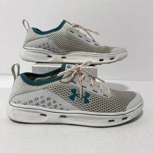 Under Armour Schuhe Damen 7 Kilchis Water Sneaker weiß Mesh Logo 1268874-094 - Bild 1 von 11