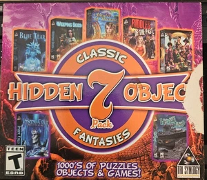 Hidden Object 7 Pack Classic Fantasies PC Game 1000s of Puzzles Objects Games - Picture 1 of 3