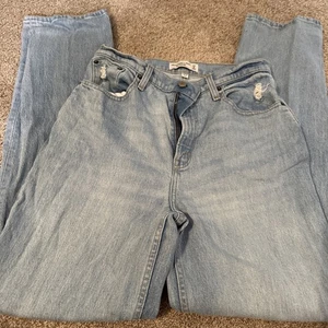 Abercrombie Fitch Women's Jeans 90s Straight Ultra High Rise Curve Love 29/8L - Picture 1 of 4