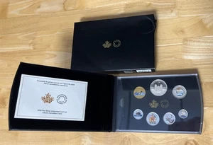 2018 Canada Fine Silver Colourized 6-Coin Proof Set Classic Coins - Picture 1 of 15