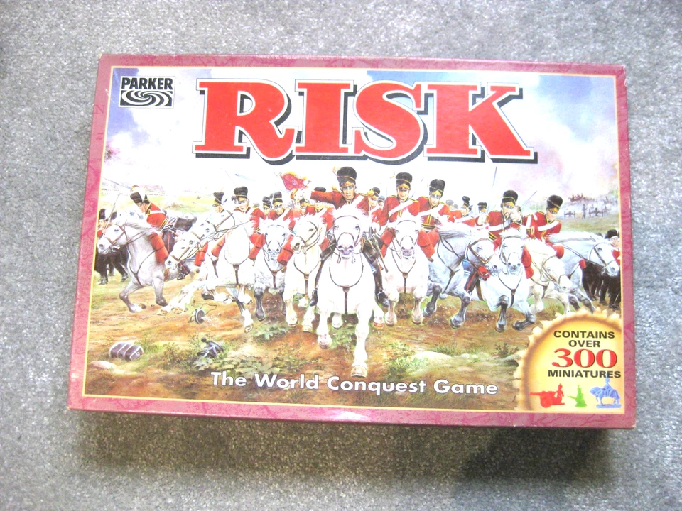 Vintage Risk Board Game By Parker 1996,  100% Complete, excellent condition - Image 1 of 4