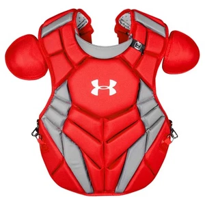 Under Armour UA Pro 4 Series Erwachsene 16,5 Zoll Catcher's Chest Protector - Scarlet - Bild 1 von 1