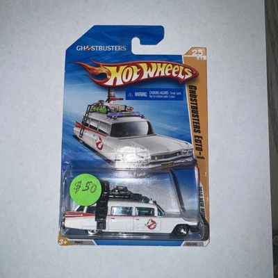 HOT WHEELS GHOSTBUSTERS ECTO-1 - 2010 NEW MODELS SERIES - NEW IN PACKAGE! - Image 1 of 2