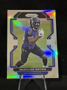 2021 Panini Prizm Silver Prizm Marquise Brown #280 - Ravens - Picture 1 of 1
