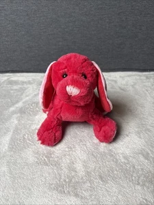 Ganz Webkinz Cherry Soda Pup Plush 8" Dog No Code Puppy Beanbag Red Pink Toy Pet - Picture 1 of 5