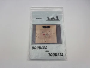 Doodles From Toodels Meow Cat Counted Cross Stitch Kit 7R - Picture 1 of 4