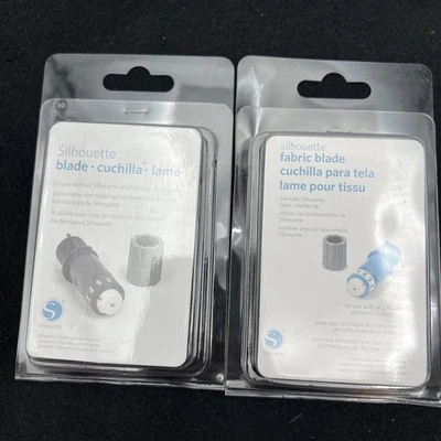 Lote de 2 hojas camafeo Silhouette SILH-BLADE-3-3T y SILH-BLADE-FAB-3T Foto 1 de 4