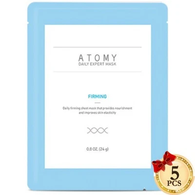ATOMY Daily Expert Mascarilla Reafirmante 24g x 5EA Mascarilla Natural Hidratante K-Beauty Nueva Foto 1 de 4