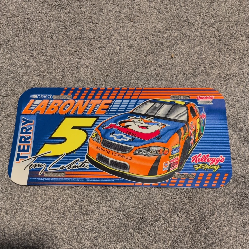 Terry Labonte Kelloggs #5 Nascar License Plate - Image 1 of 1