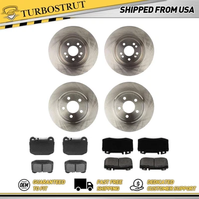 Kit de pastillas de freno delanteras y traseras OE para Mercedes-Benz ML430 2000 2001 Foto 1 de 4