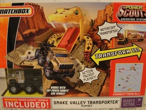 Matchbox Match Box NEW Power Scouts SNAKE VALLEY TRANSPORTER stomper - Picture 1 of 1